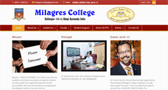 Desktop Screenshot of milagreskallianpur.com